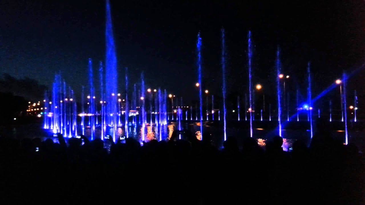 Multimedialny park fontann Warszawa - 2014