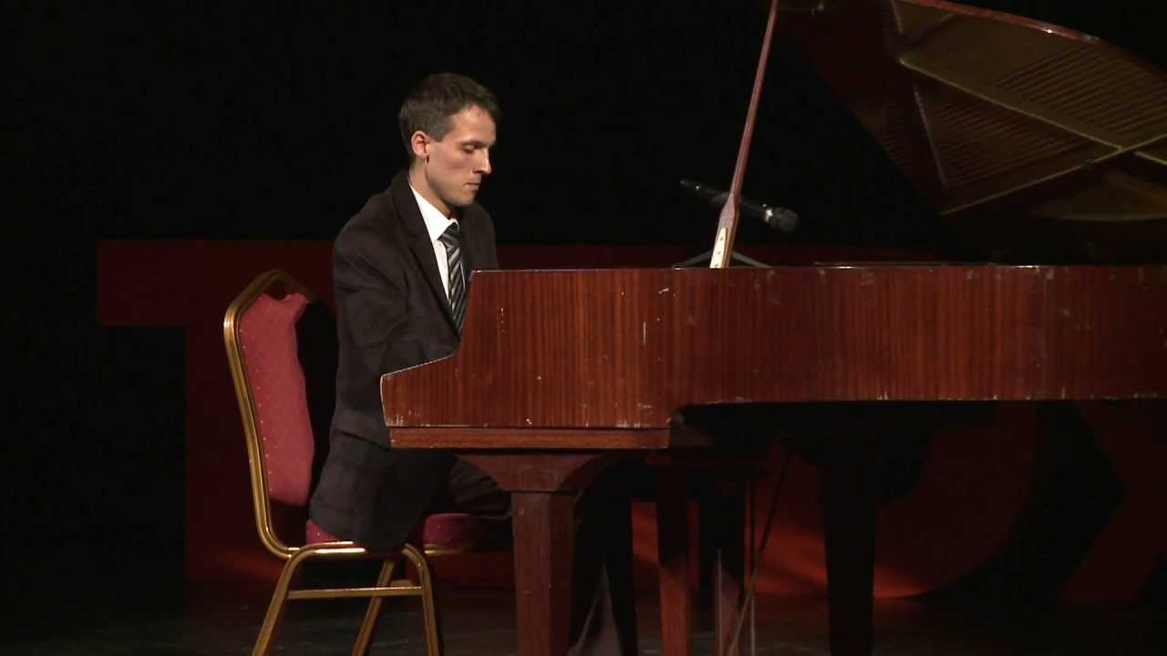 Performance: Marian Ungur at TEDxChisinau: Postcards from the future