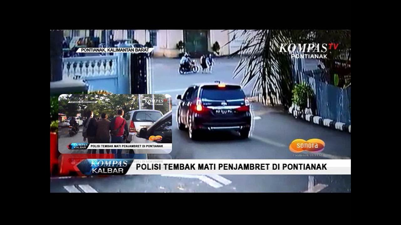 PELAKU JAMBRET DI GEREJA KATEDRAL PONTIANAK DITEMBAK MATI OLEH POLISI KARENA MELAWAN PETUGAS
