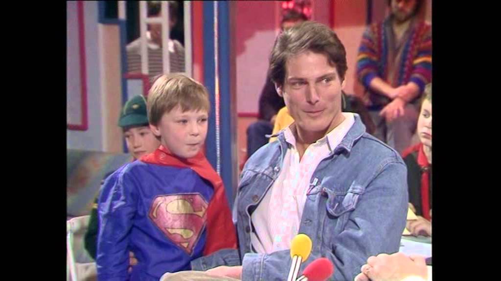 Grant Meets Superman (Christopher Reeve)