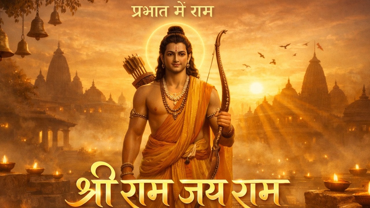 प्रभात में राम | Peaceful Morning Shri Ram Bhajan | Kivo Bhajan