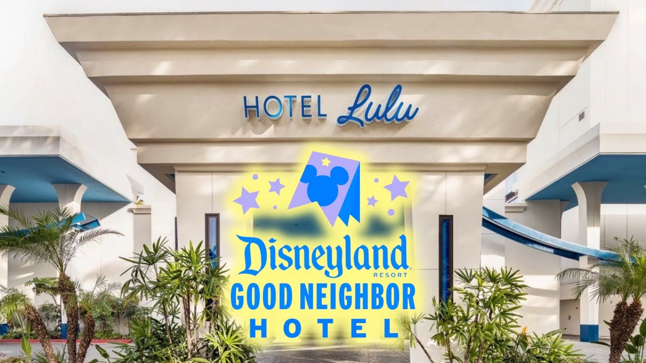 Hotel Lulu Anaheim By Best Western 2 Queen Room Tour - Disneyland Resort Good Neighbor Hotel