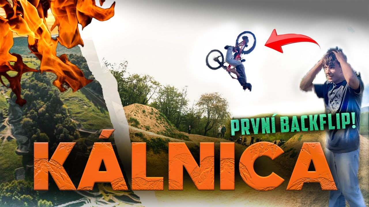 První BACKFLIP v Bikeparku KÁLNICA?🤯🏥