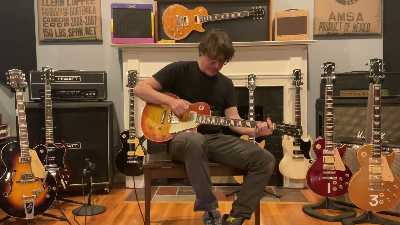 2007 Gibson '59 Les Paul Tom Murphy Aged Yamano Sunrise Teaburst with 1979 Hiwatt Custom 100