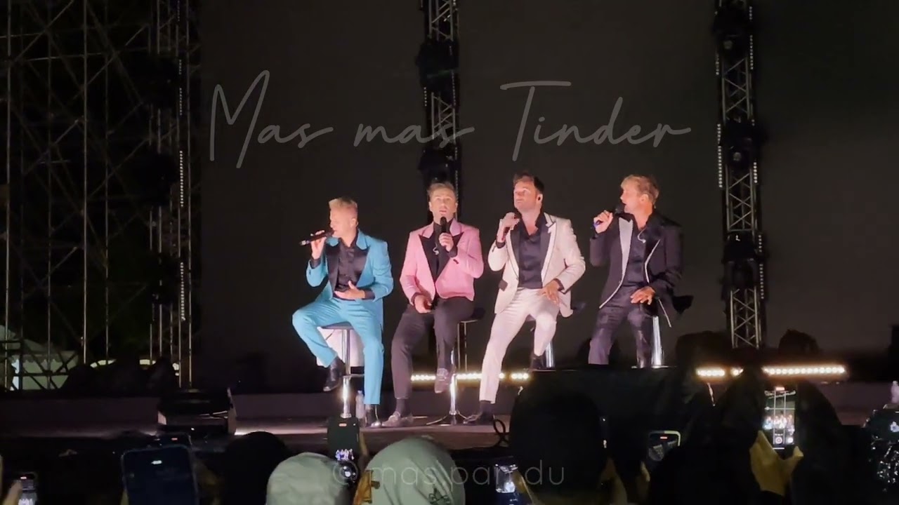 WESTLIFE Wild Dreams Tour Prambanan - Sperti Mati Lampu Full Concert