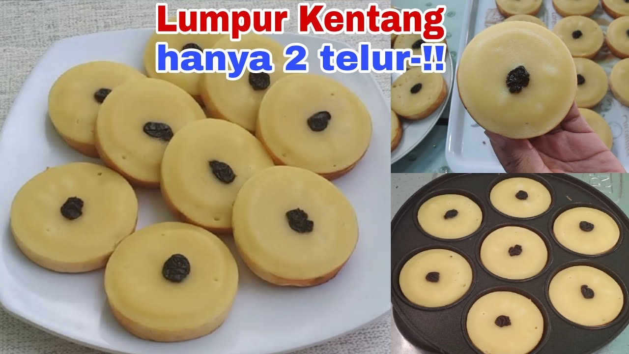 LUMPUR KENTANG LEMBUT SANGAT ENAK HANYA 2 TELUR
