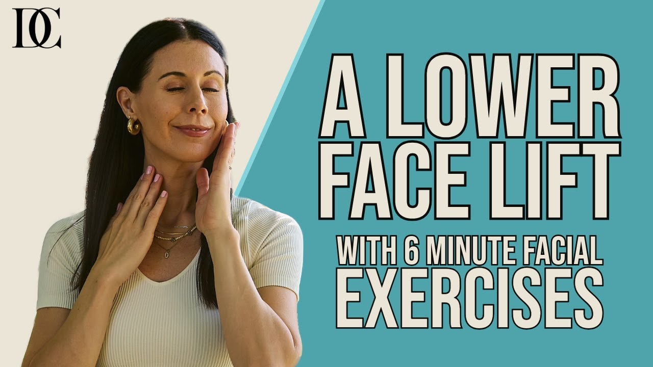 A Lower Face Lift With 6 Minute Facial Exercises - Best of July