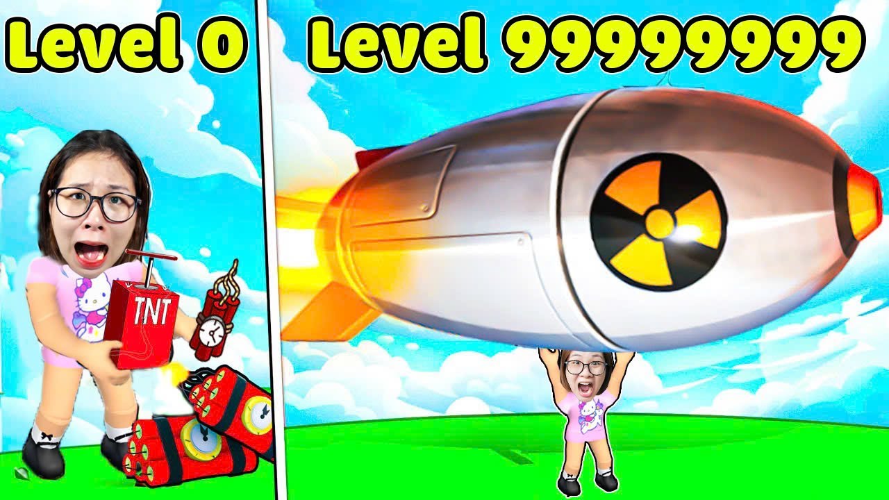 Ốc TV Dùng Bom Hạt Nhân Phá Huỷ Toàn Bộ Trái Đất Trong Roblox?!