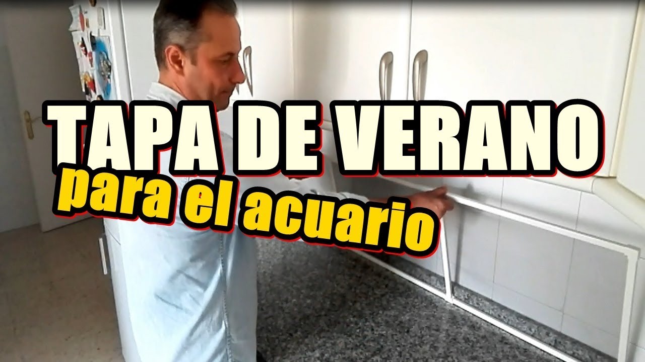 TAPA DE VERANO acuario 300 litros