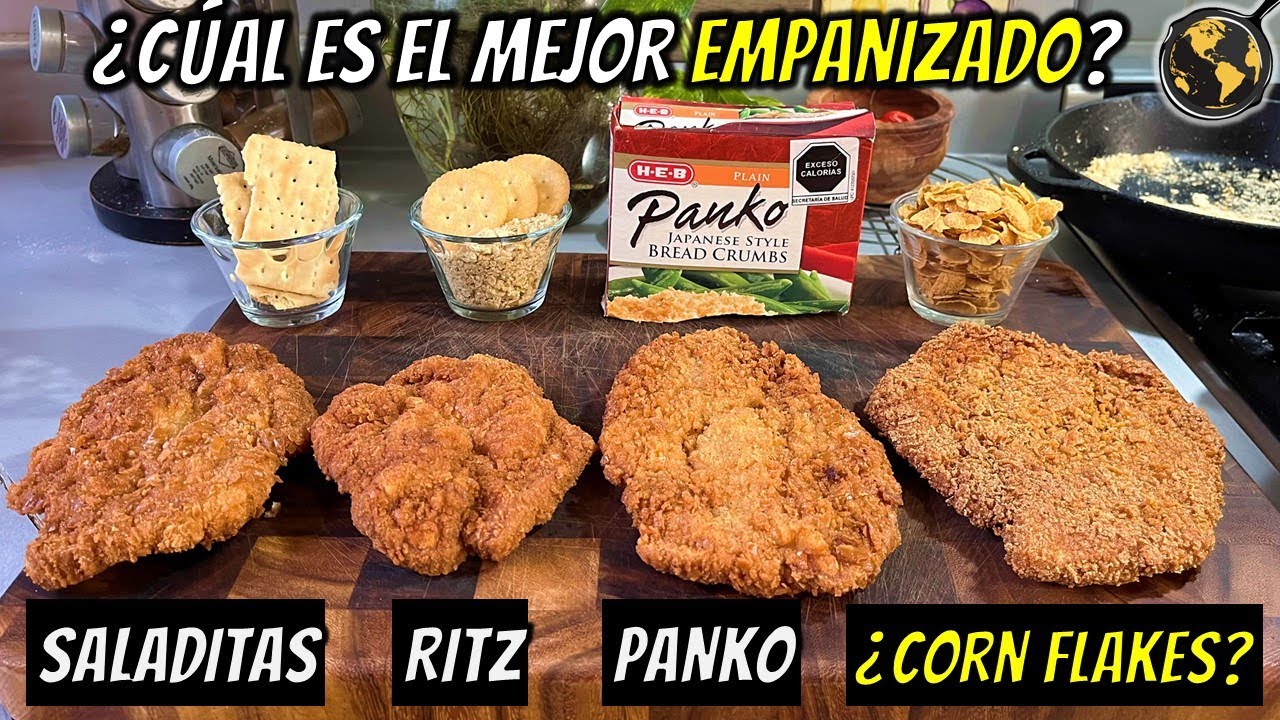 ¿Cuál es el MEJOR Empanizado para tus MILANESAS? (El Más Crujiente y más Rico)