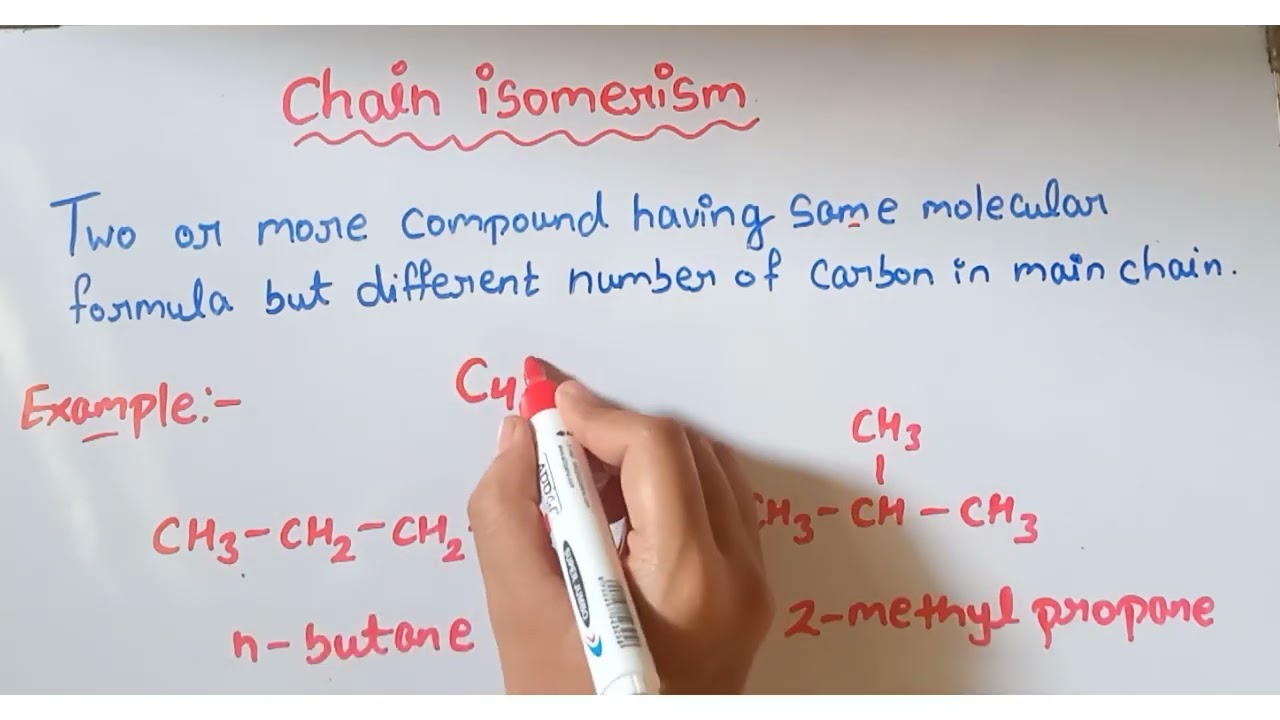 Chain isomerism
