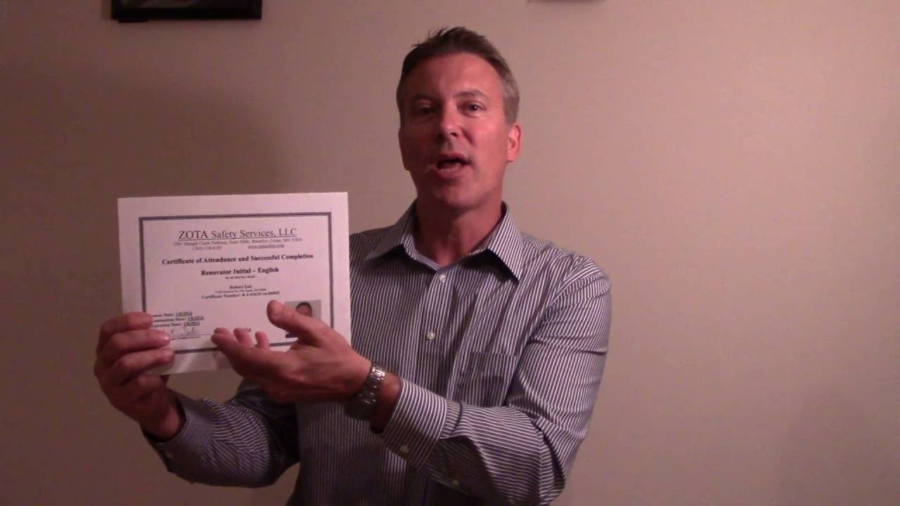 Lead Paint Certification: What you need to know to stay in compliance.
