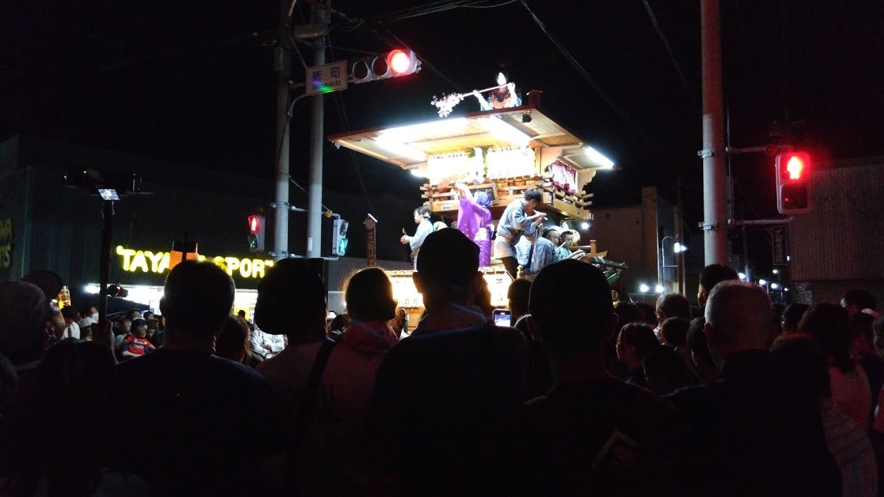 2023.8.26.  鉾田市  鉾神社例大祭(本祭・1日目)  古宿町  音合わせにて披露