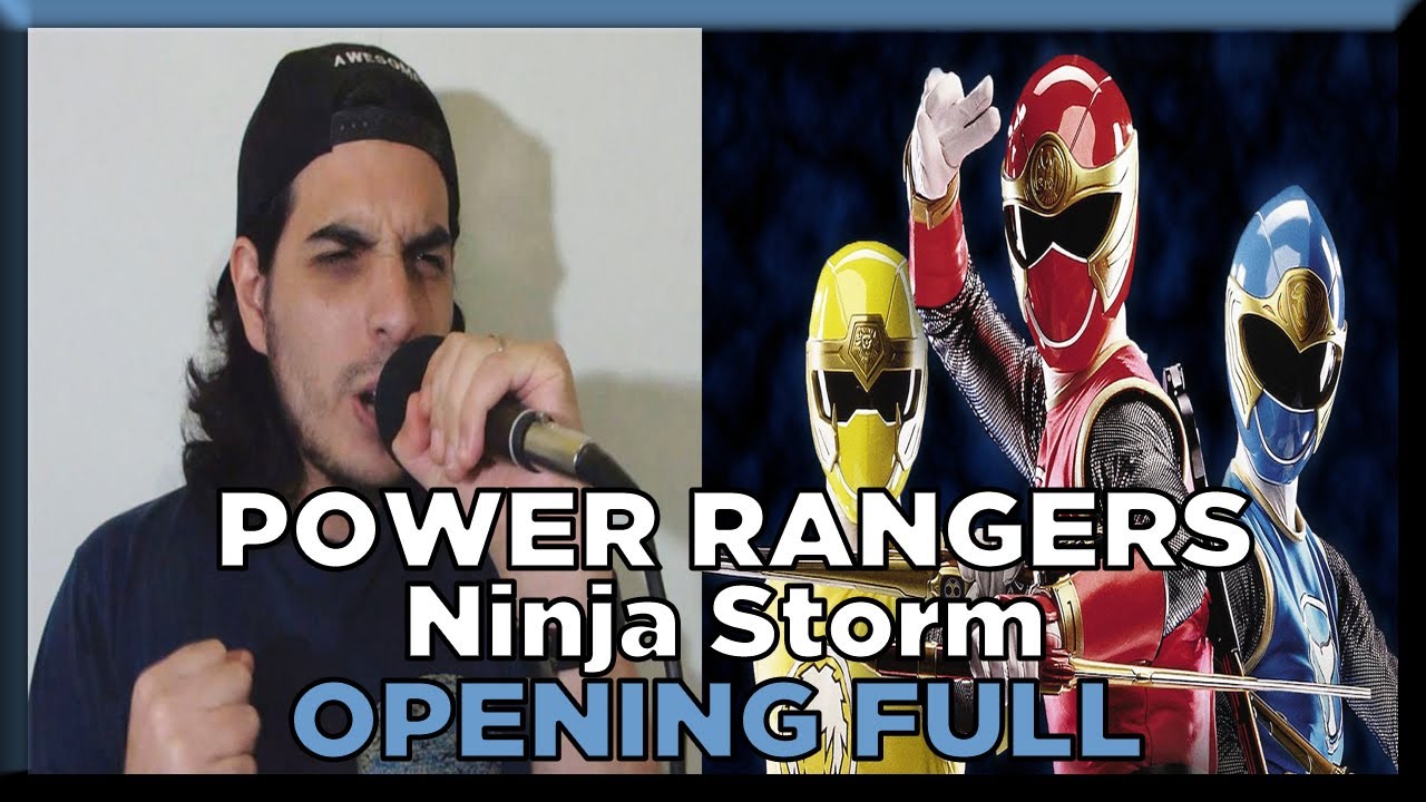 Power Rangers Ninja Storm | Opening | Cover Español Latino