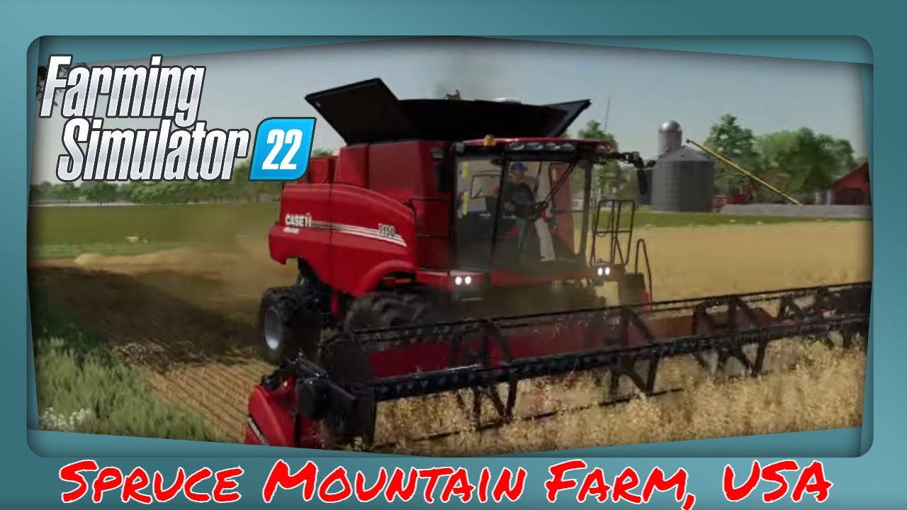 NEW FARM! Spruce Mountain Farm USA | Farm Tour and Day 1 Work Log | Episode 1 | Farming Simulator 22