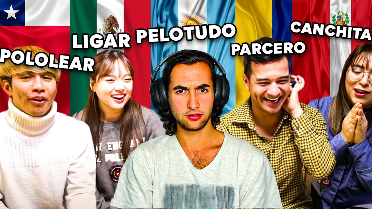 DIFERENCIAS DE PALABRAS ENTRE PAISES LATINOS | Chile, Argentina, México, Colombia y Perú