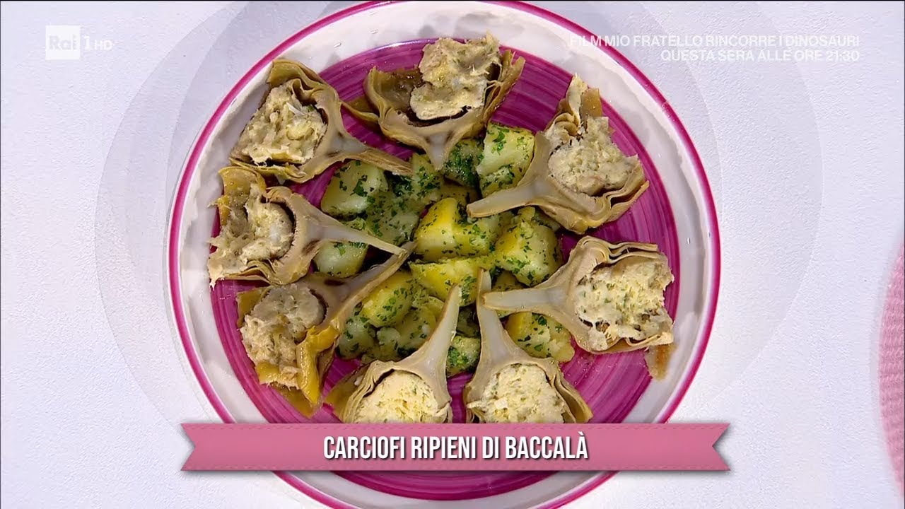 Carciofi ripieni di baccalà - È sempre mezzogiorno - 17/01/2024