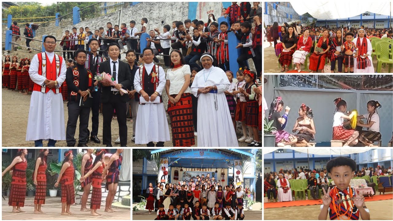 Loyola Hr Sec School Kiphire, Cultural Day. 