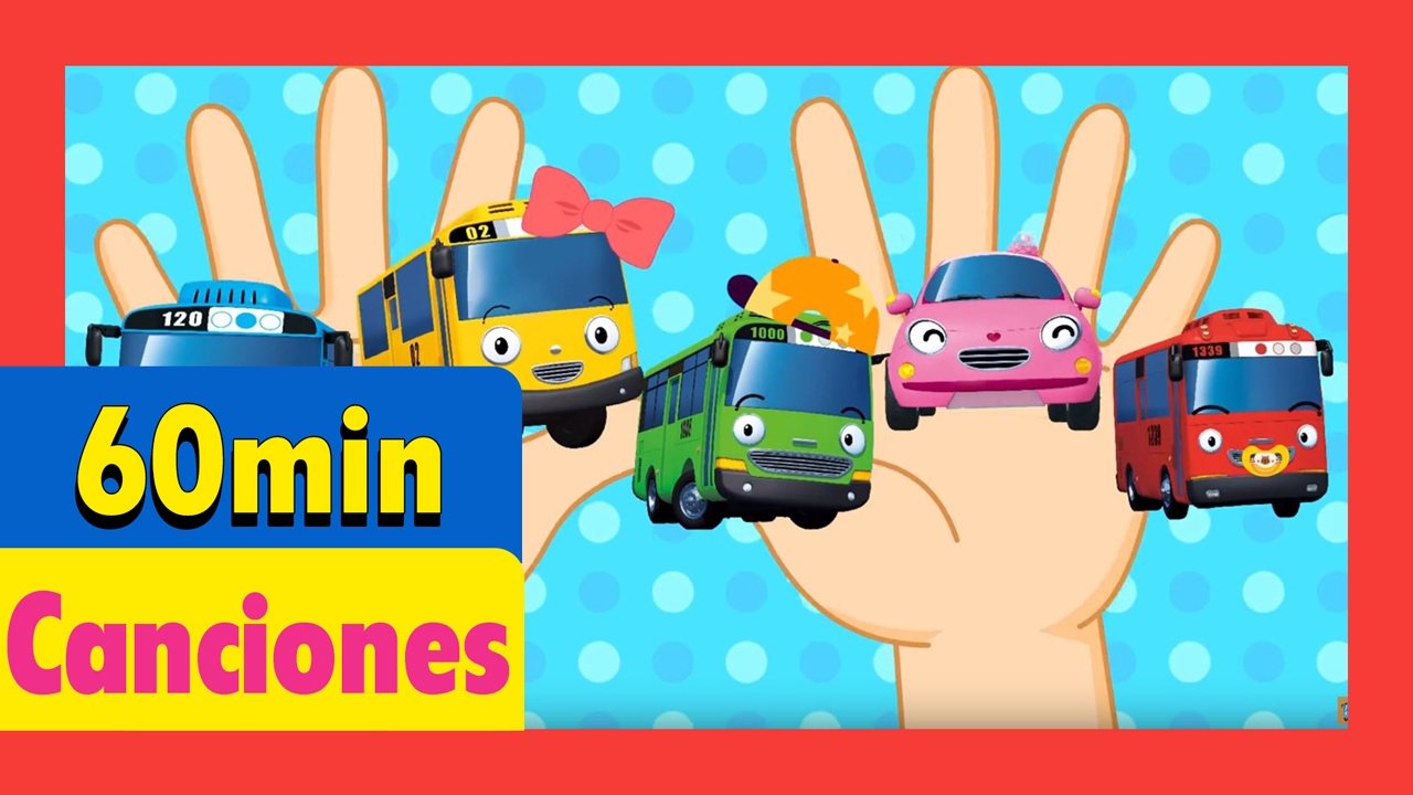 Canciones infantiles (60 mins) l Las mejores canciones infantiles l Tayo el pequeño Autobús Español