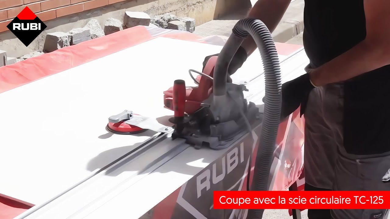 Scie circulaire TC-125 : r&eacute;aliser une coupe de qualit&eacute; | Rubi
