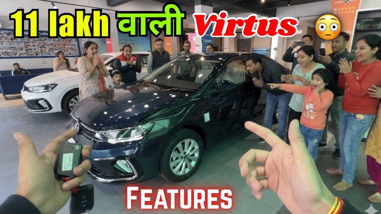 अब Slavia कोन लेगा 🤷‍♂️|| Volkswagen VirtusHighline Features 👌