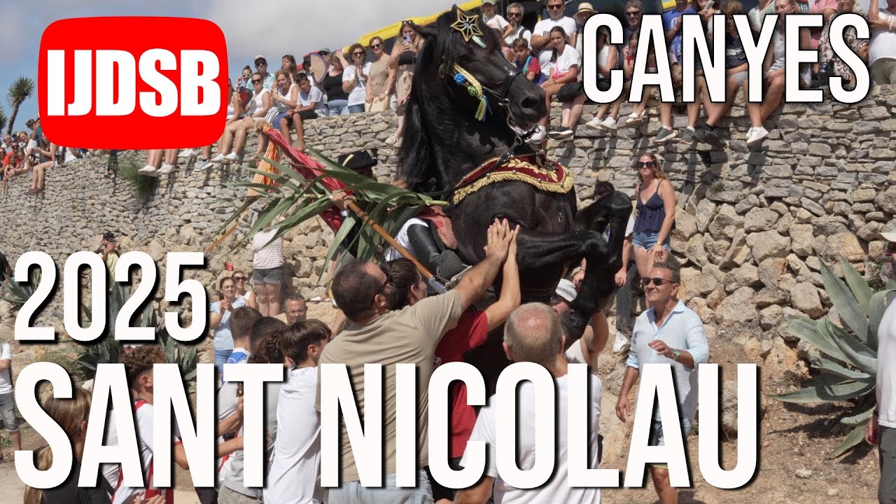 Canyes i beguda 🟡 Dia de Sant Nicolau 2025 ♥️ Es Mercadal - El Toro 🐴 Cavall de raça Menorquina