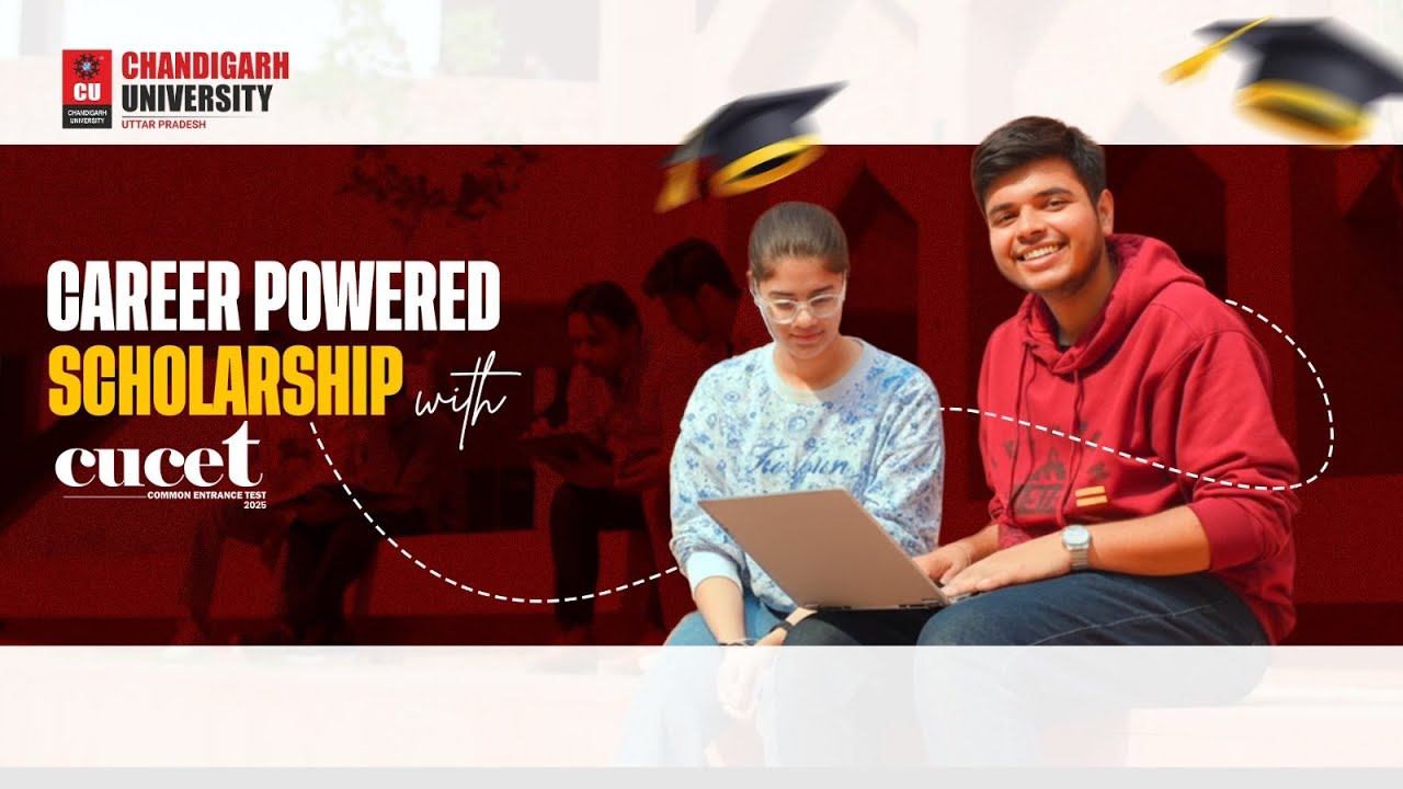 The Journey begins with the CUCET Scholarship | CU Uttar Pradesh, which gave him direction.