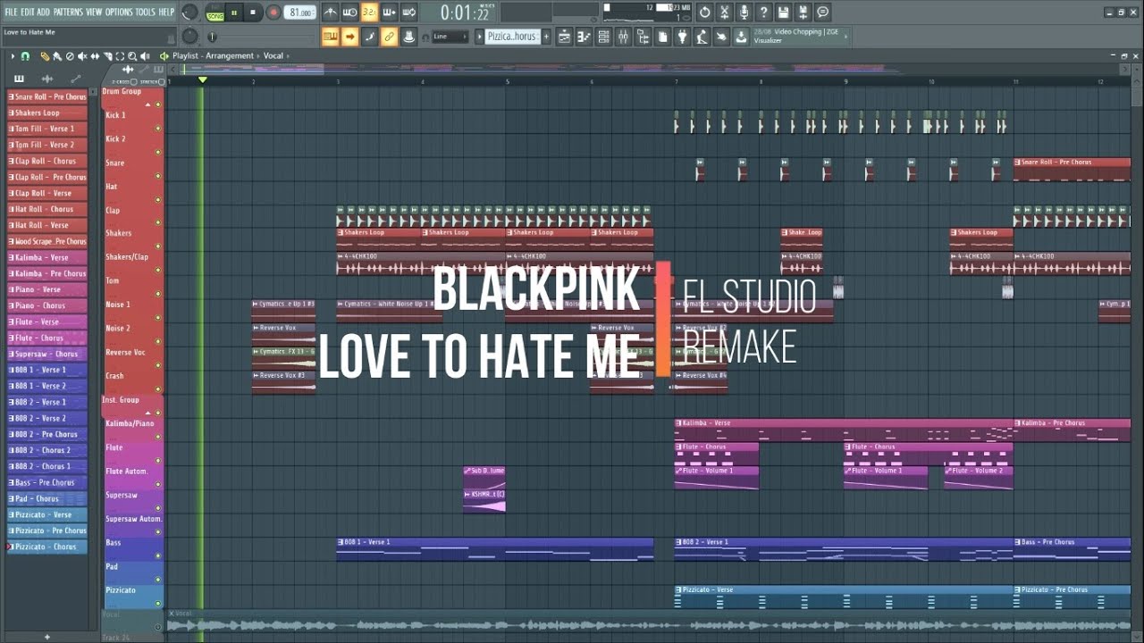 BLACKPINK - Love to Hate Me | Instrumental