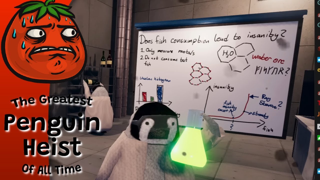 [Tomato] The Greatest Penguin Heist of All Time  🐧 *slaps you in the back of the head so hard*