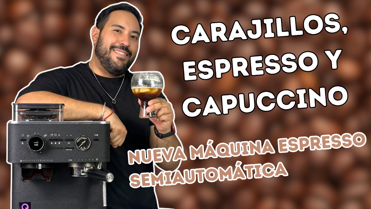 Carajillo, espresso y capuccino, todo en la máquina de espresso semiautomática de KitchenAid KES6551