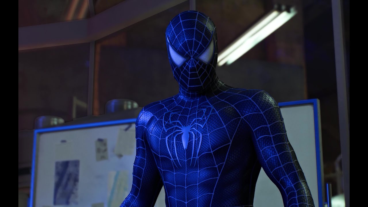 Movie Accurate Sam Raimi Spiderman Black Suit Mod |  Marvel's Spiderman 2 | PC