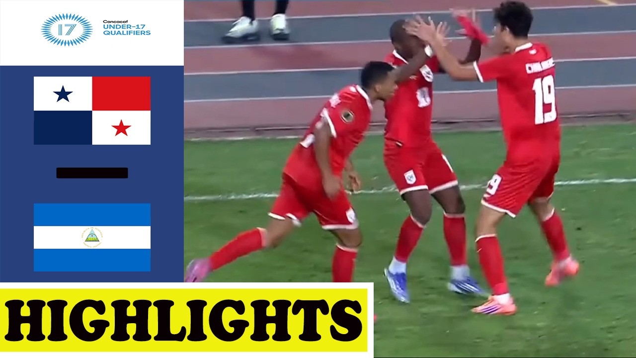 Panama vs Nicaragua Highlights | U17 Concacaf 2026 Qualifiers