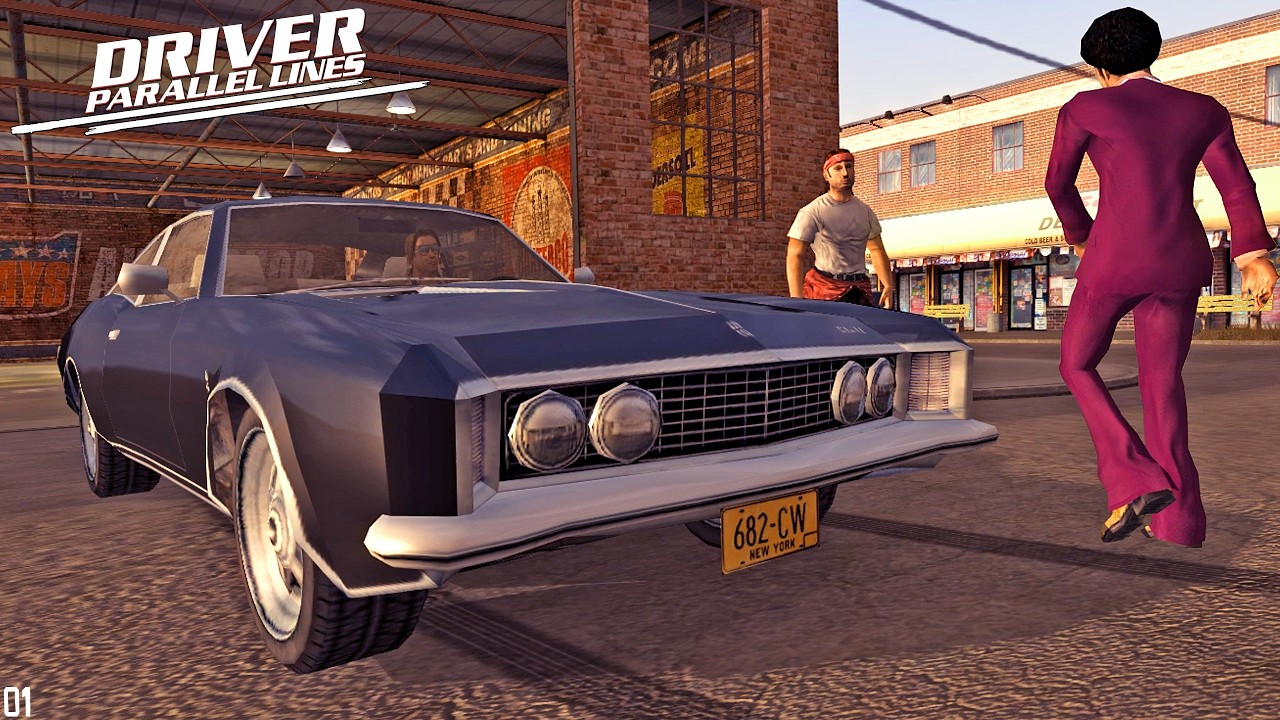 بداية قوية مع اللعبة الأسطورية درايفر 4 | Driver Parallel Lines Walkthrough