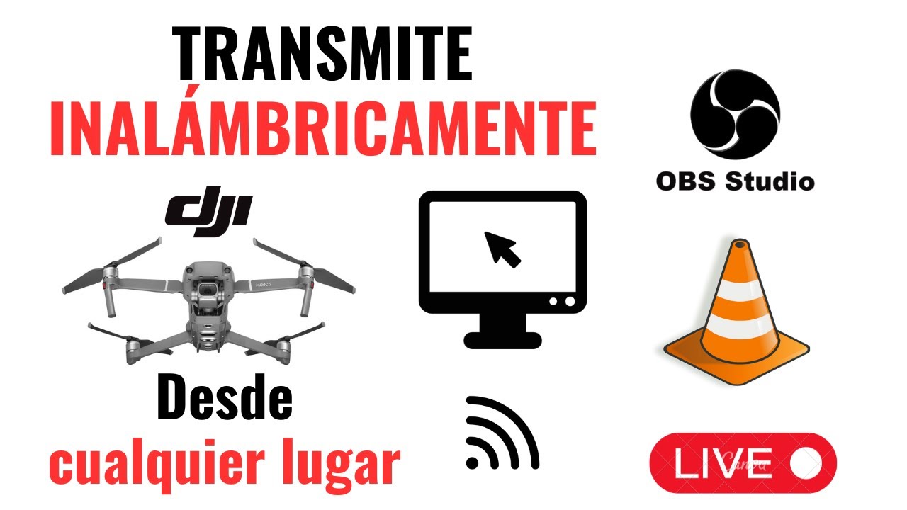 DJI + OBS Studio + RTMP = Professional Live Streaming
