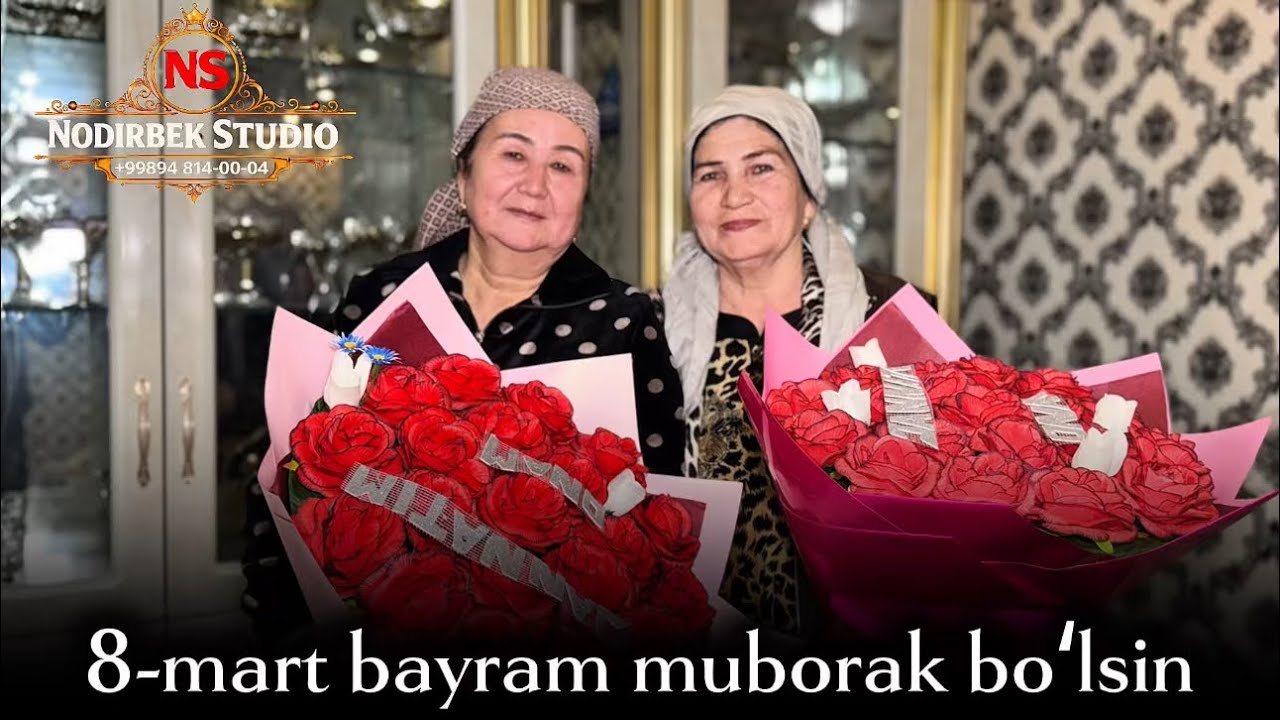 NODIRBEK STUDIO. 08.03.2026 Mangʻit  Bibisara va Feruza onamizni bayram bn tabriklab keldik…
