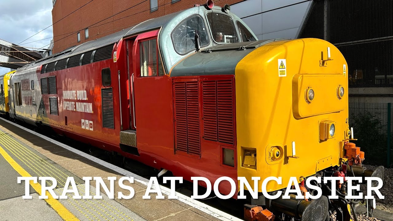 Trains at Doncaster 