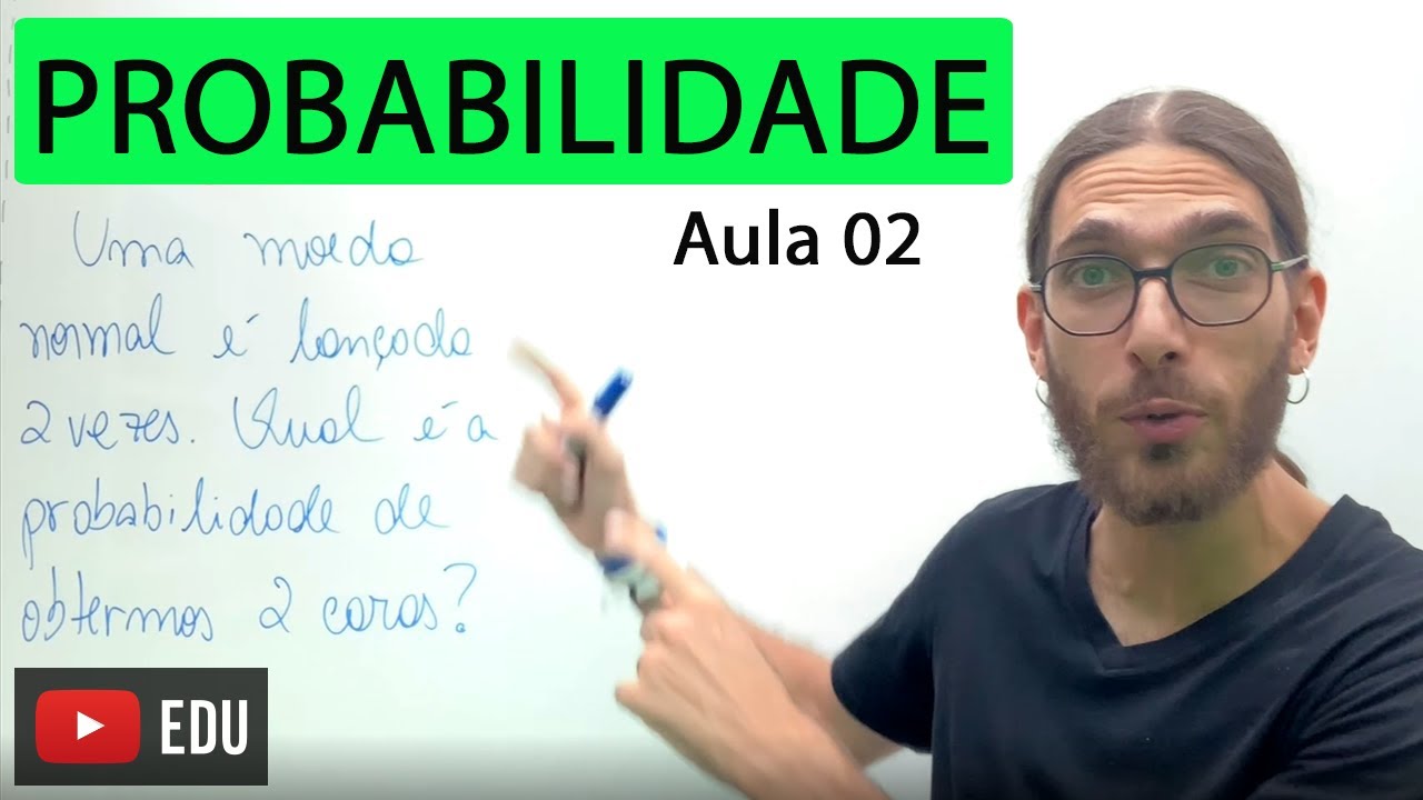 Aula de Probabilidade! Problemas de probabilidade com combinatória!