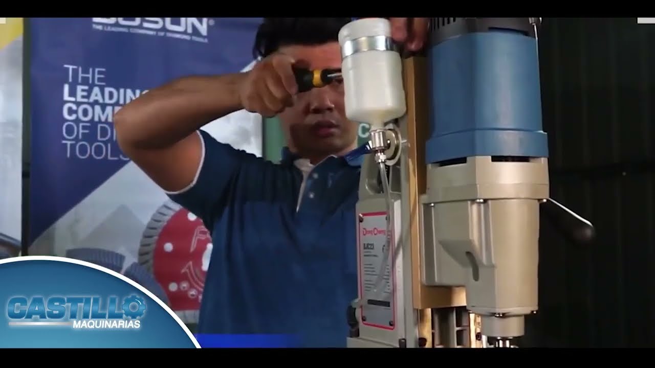 Taladro Magnético - Dong Cheng🔹🔴