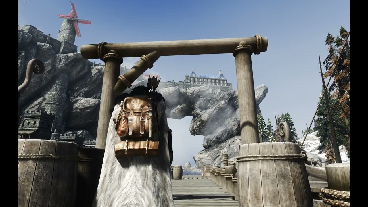 Skyrim Ultra Graphics 4K – Calm Atmospheric Moment 🌌
