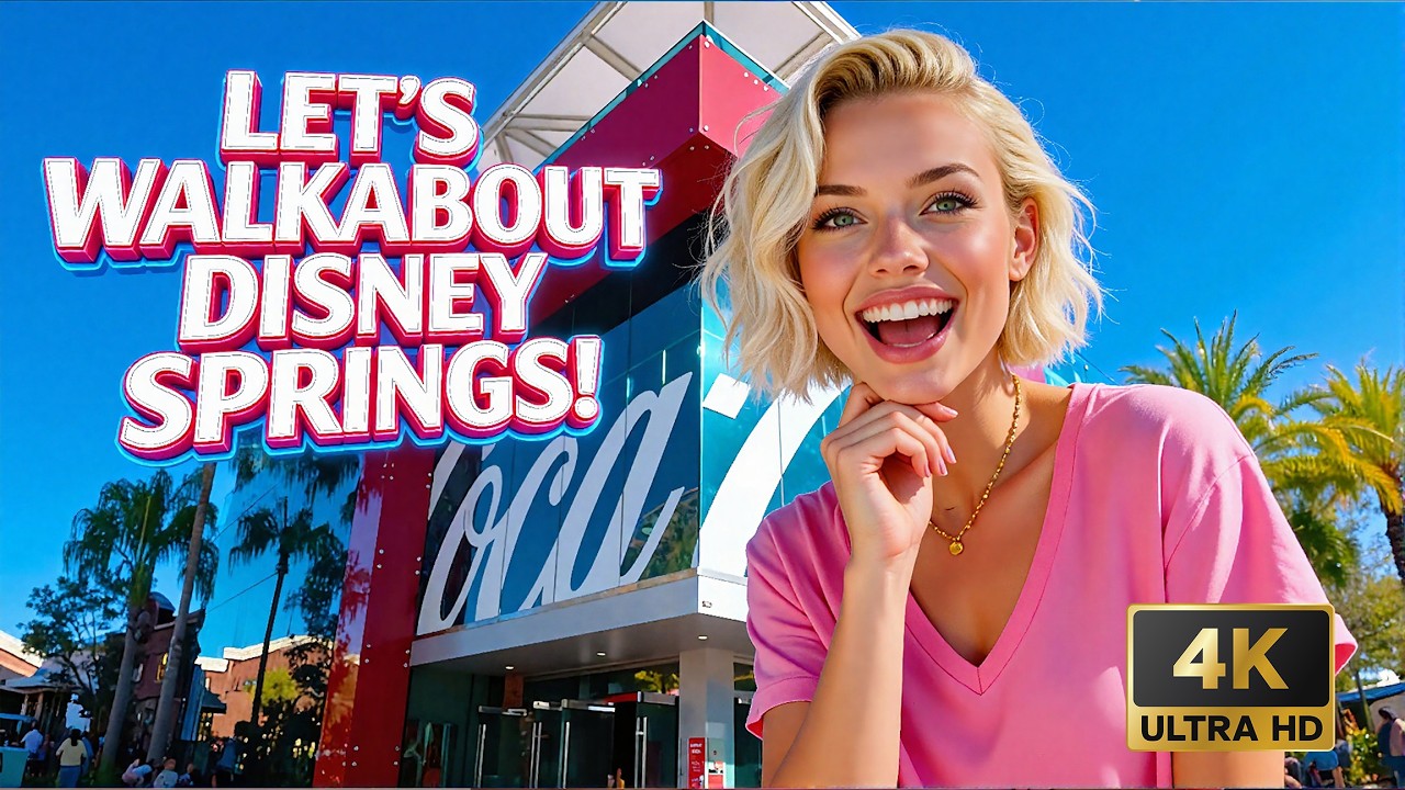 Disney Springs 4K | Jo's Complete Walkthrough