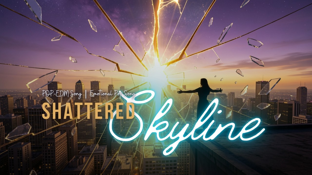SHATTERED SKYLINE – An Emotional Pop-EDM Song About Broken Dreams & New Dawn