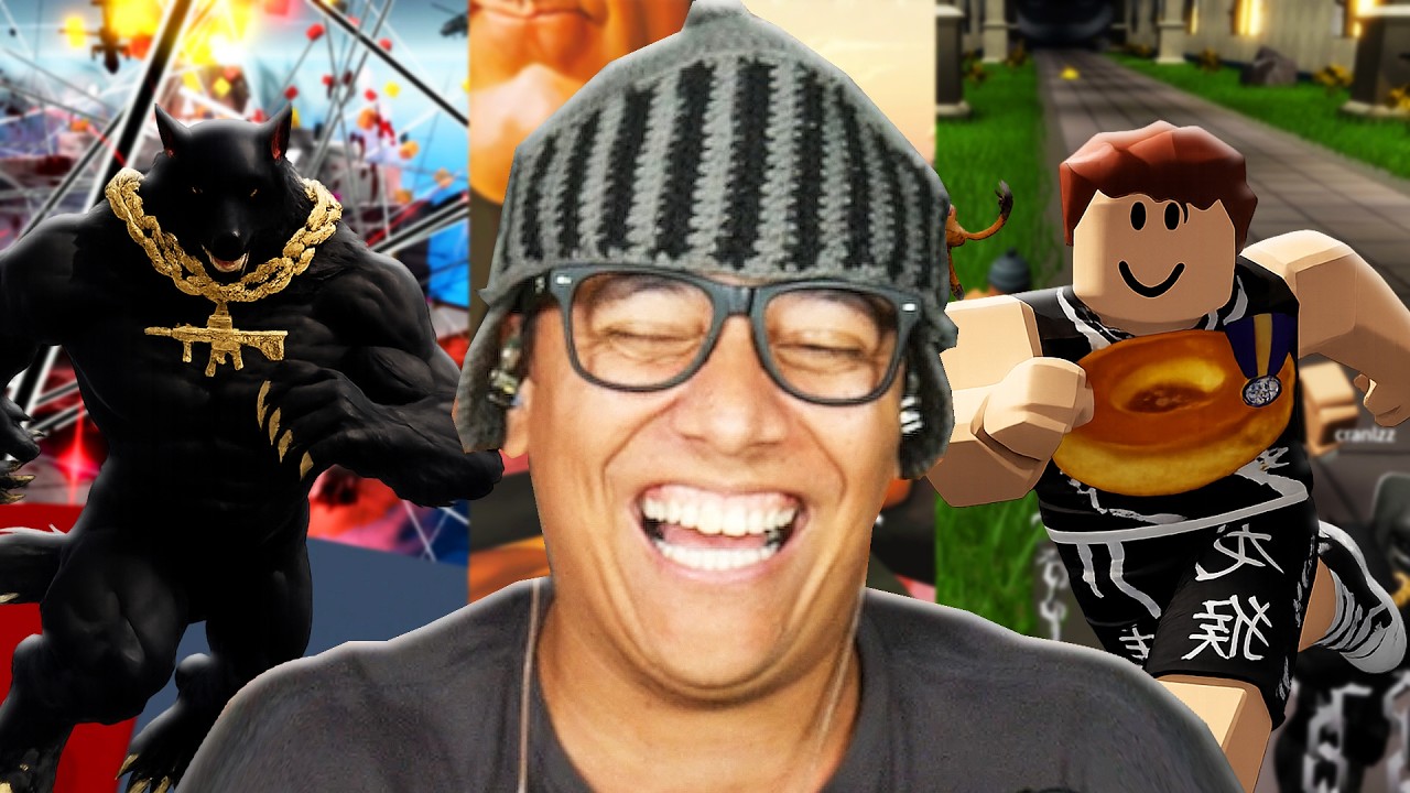 OS JOGOS MAIS BIZARROS DO ROBLOX! (Quase não acreditei 😂)