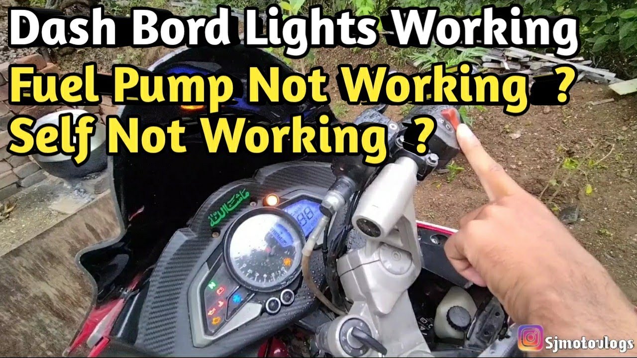 Bajaj Pulser RS200 Starting Problem | SAD Vlogs