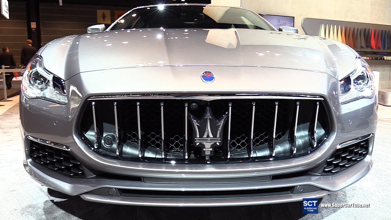2017 Maserati Quattroporte Q4 S GranLusso - Exterior Interior Walkaround - 2017 Chicago Auto Show