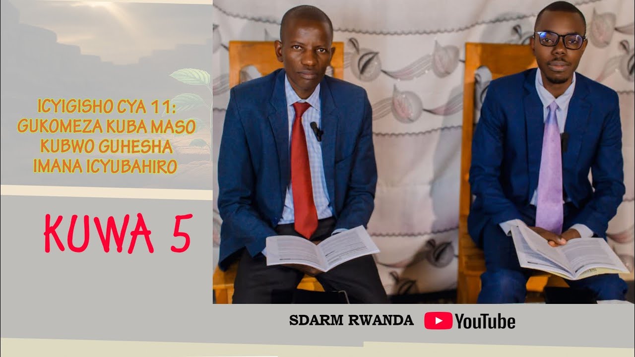 IKIGISHO CYA 11: INGINGO YO KUWA 5-UBWIZA BUTANDUKANYE N’UBWAHOZEHO 