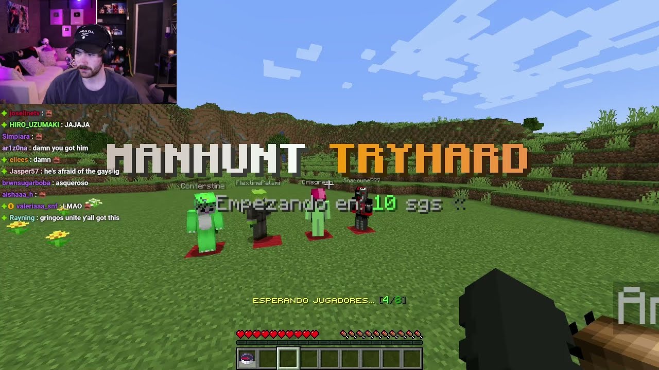 destroying spanish streamers in manhunt Sapnap Kick VOD (05/20/24)
