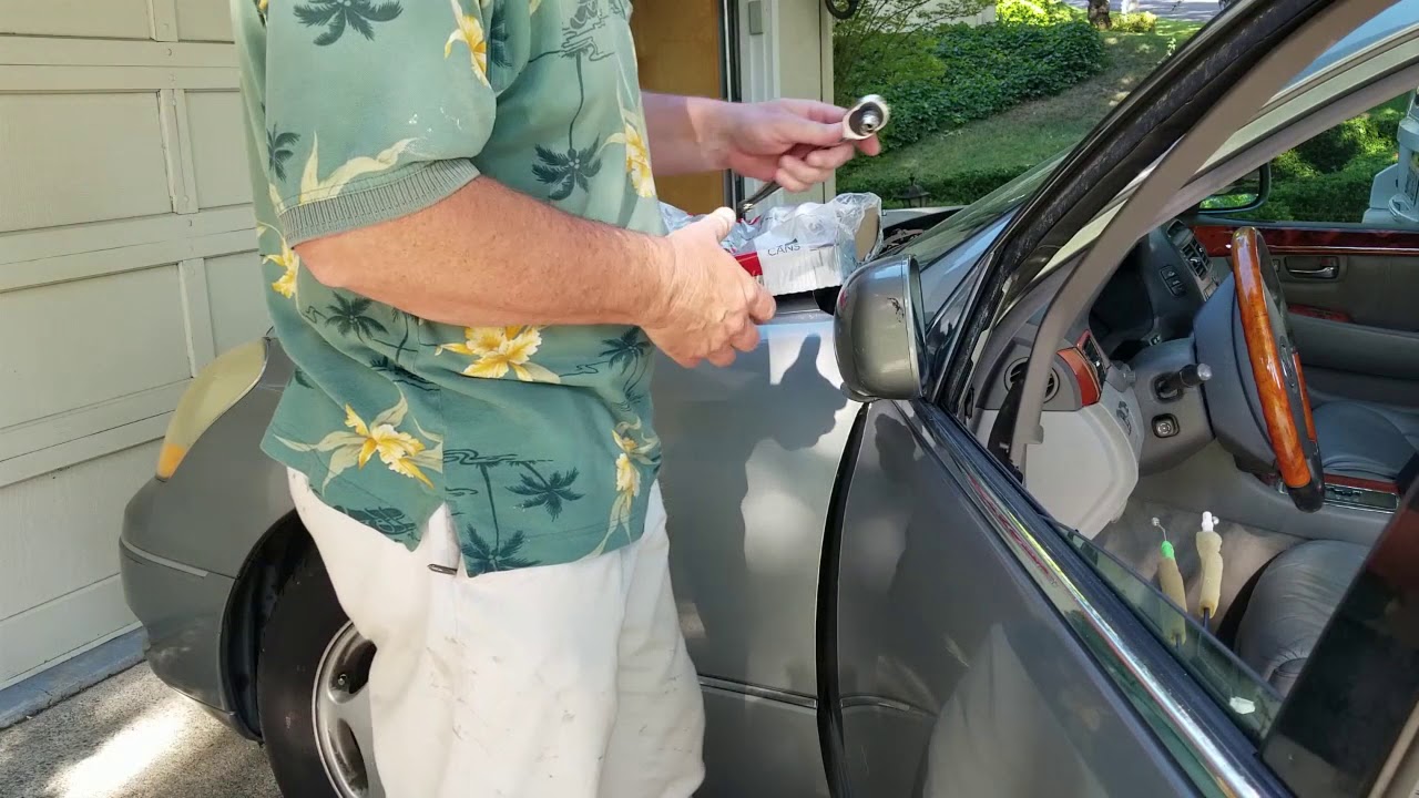 2001 Lexus LS430 Side Mirror Replacement