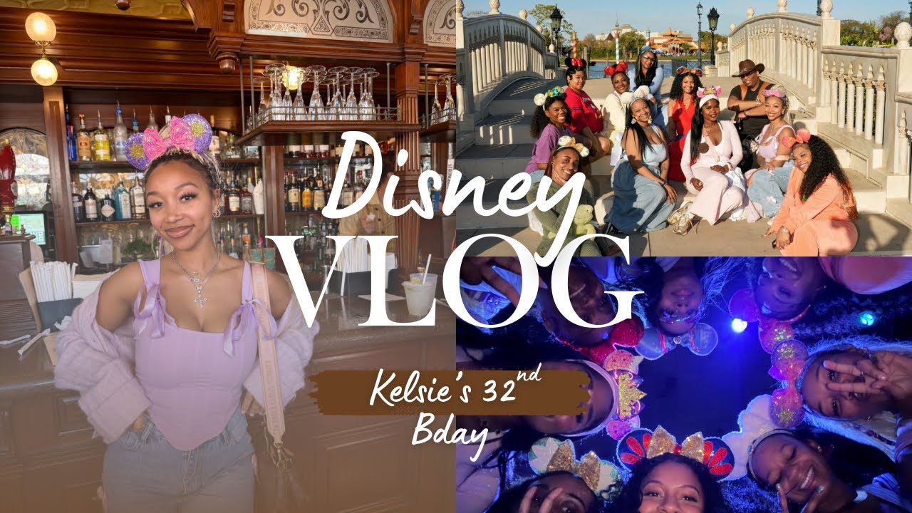 Vlog: Disney Trip, Disney Bounding, Celebrating Kelsie’s Birthday🎂