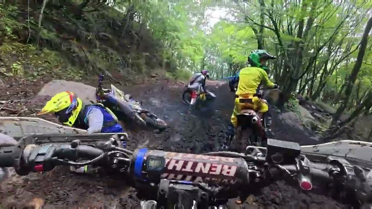 TTR125で全員ラップして総合優勝した北エンのゴン坂だけを切り取った動画