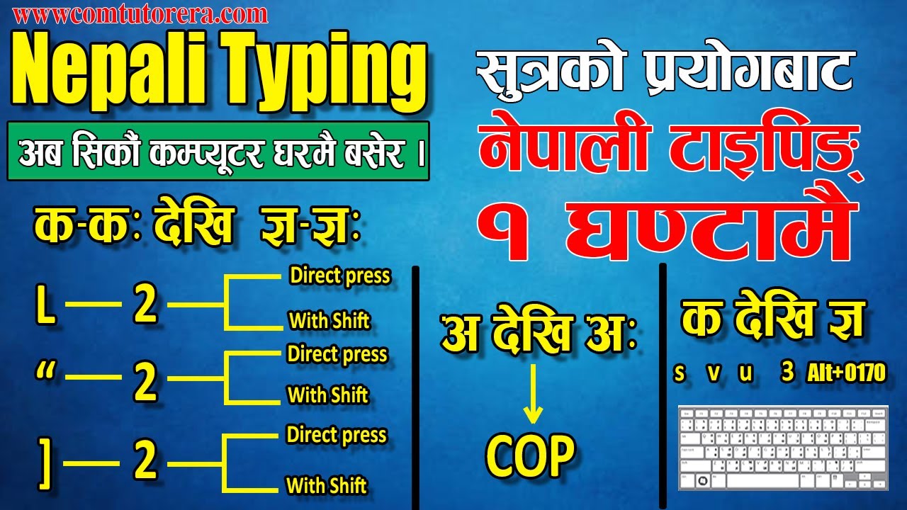 नेपाली Typing गर्ने निकै सजिलाे तरिका ।। how to do Nepali typing ll